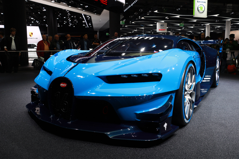 Illustration for article titled Bugatti's Awesome Virtual Concept Looks Real Enough To Race Offline